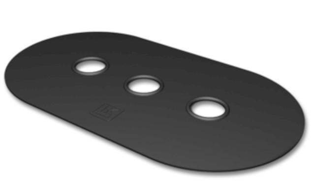 LK rörmanschett trippel, 3-hål 40 c/c