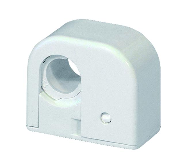 Purus 52120 rörklammer enkel 12-15 vit