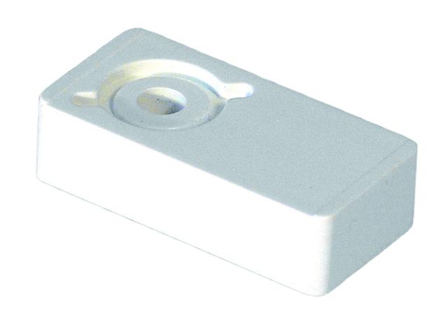 Purus 52148 distans enkel 15, höjd 10 mm, vit