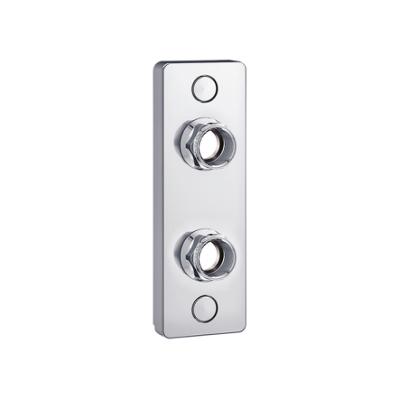 Trio väggbricka 2-hål 60 c/c 12/15 cu, Desing Line