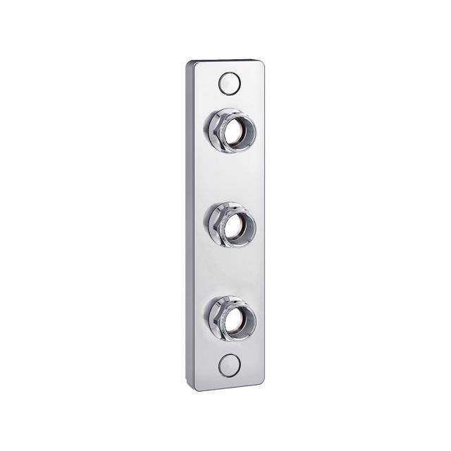 Trio väggbricka 3-hål 16 PEX/ALUPEX/PB, Design Line
