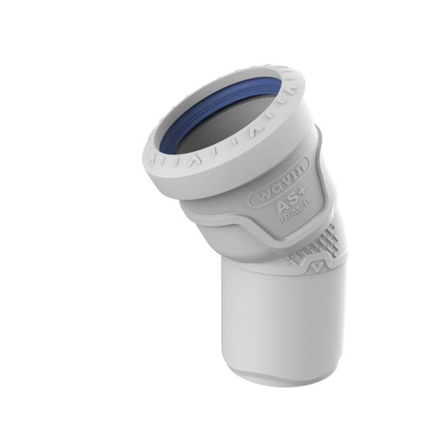 Wavin AS+ böj  75X30°, ljuddämpat avlopp