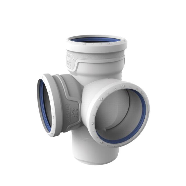 Wavin AS+ hörngrenrör 110X87°