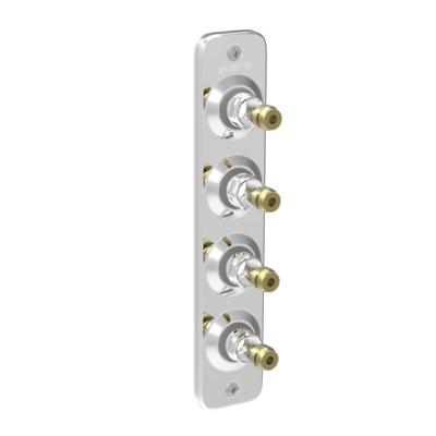 VA V6 kopplingsbricka 4-rörs 60 c/c 16X2,0-2,25 plast