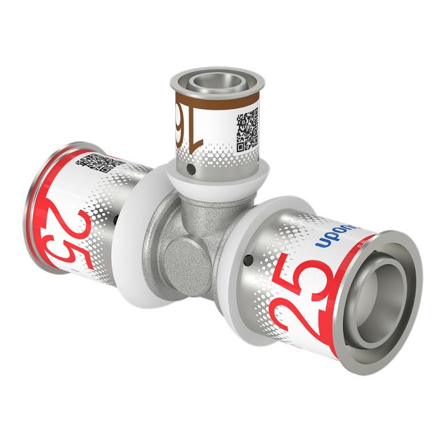 Uponor S-press Plus T-rör 25X16X25