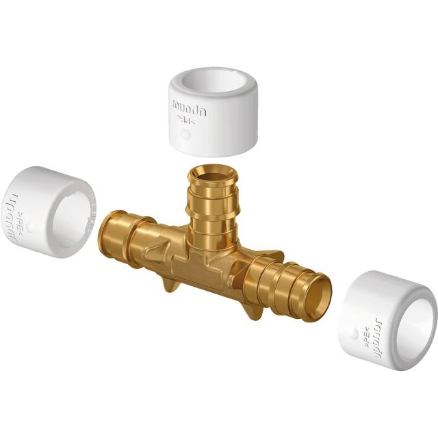 Uponor Q&E T-rör 22X15X22