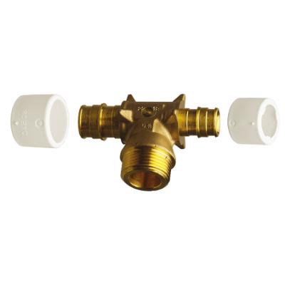 Uponor Q&E DR T-rör 18XR15X15 utv.g.