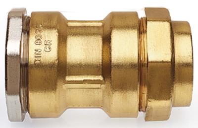 Isiflo rak koppling 22X20 kläm x kläm