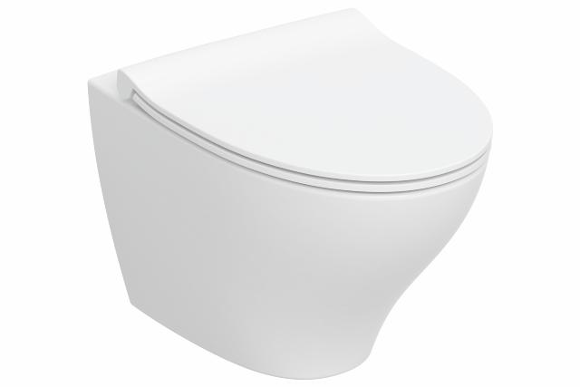 IFÖ Spira mordern WC-skål vit, för inbyggnad
