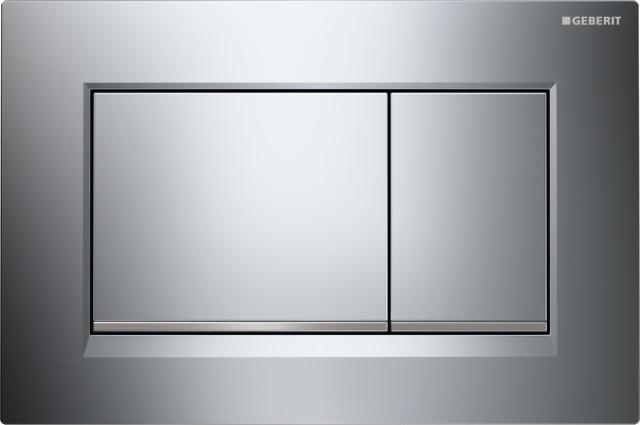 Geberit Sigma20 tryckplatta, blank fkr
