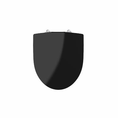 IFÖ Spira WC-sits, hård, svart 