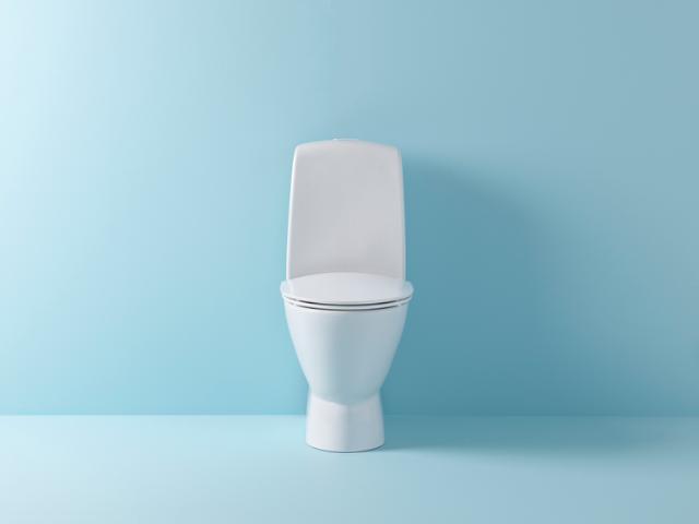Ifö Spira Art 6240 WC-stol, vit
