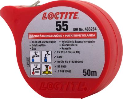 Loctite 55 gängtätningssnöre 50 meter 