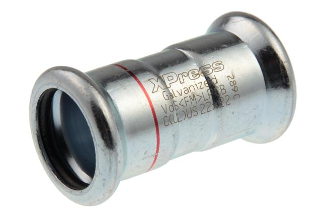 VSH M-press elförzinkad muff 22