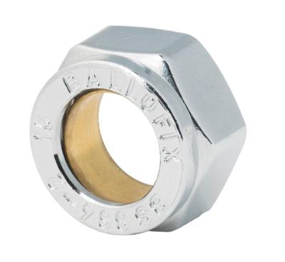 Ballofix förkromad mutter 22XM28X1,5