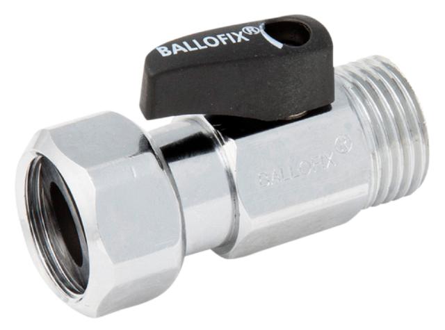 Ballofix 513 kulventil R20, lekande mutter x utv.g.
