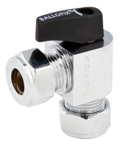 Ballofix 520 vinkelkulventil 15X12 cuxcu