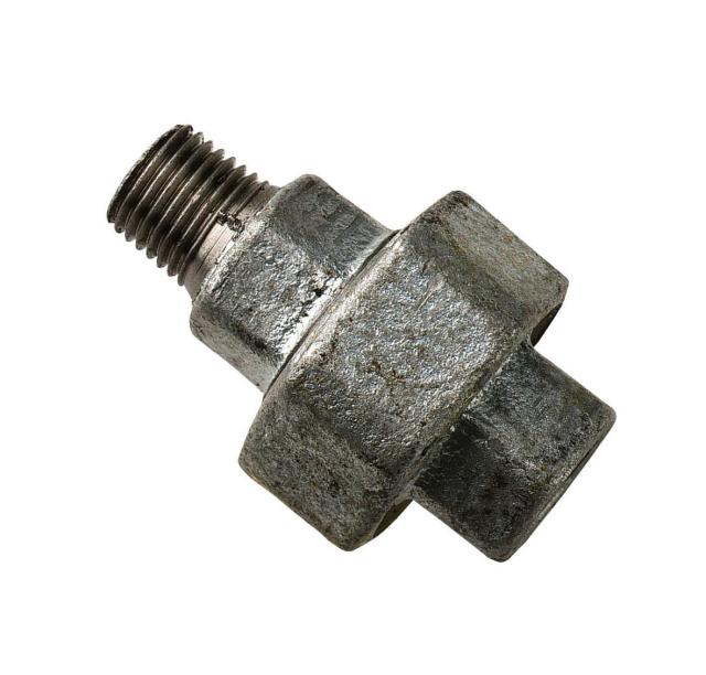 Aducerad galv rak koppling 10, inv/utv.g.