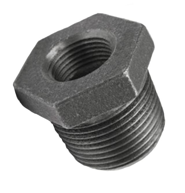 Aducerad svart bussning 50x20 utv. x inv.g