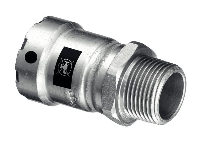 Viega Megapress övergångsnippel DN10xR10 muff x utv.g.
