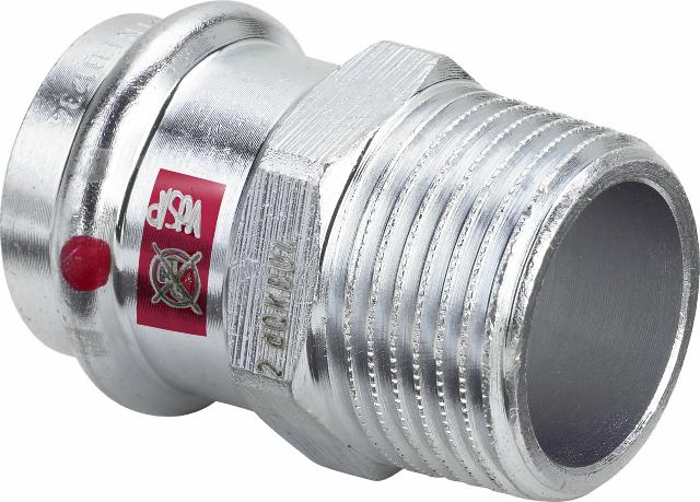 Viega V-press elförzinkad övergångsnippel 54xR50 utv.g.