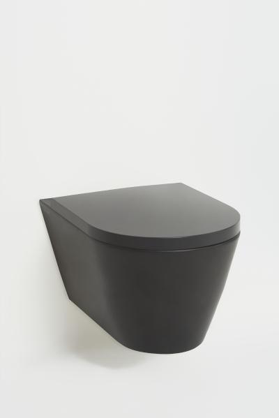 Laufen Kartell WC-skål exkl. sits, matt svart