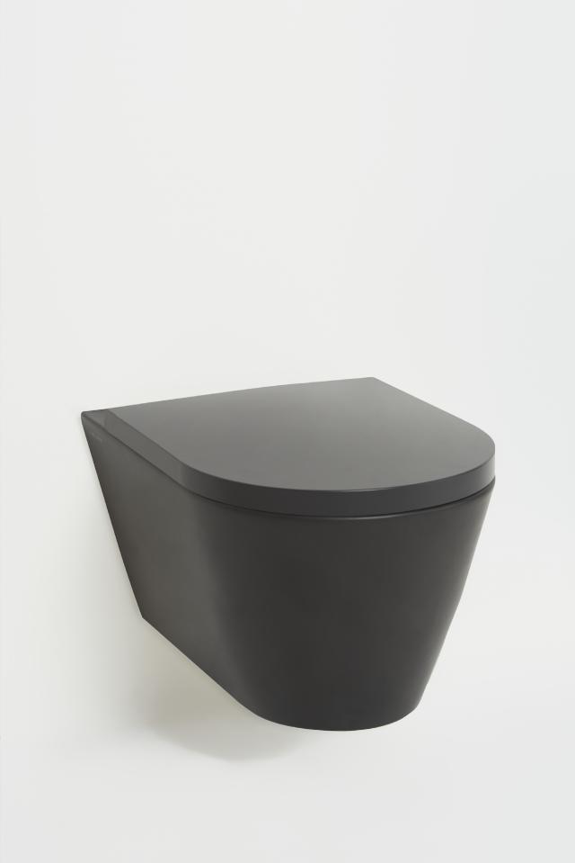 Laufen Kartell WC-skål exkl. sits, matt svart