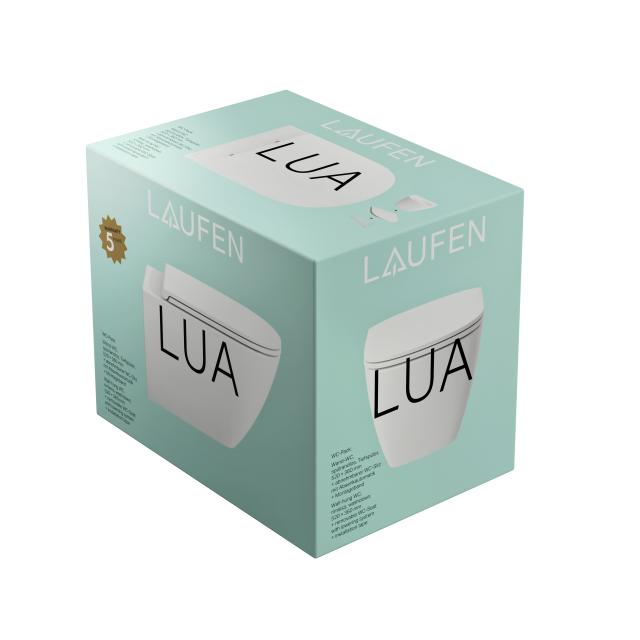 Laufen Lua WC-skål, inkl slim sits