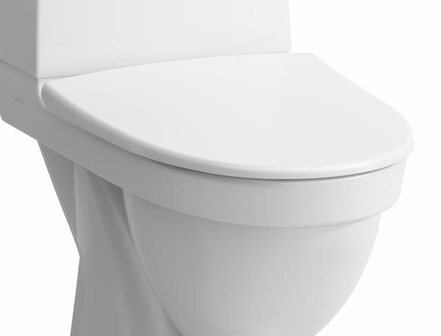 Laufen Pro-N/Kopas sits mjuk, vit