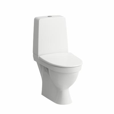 Laufen Kompas WC-stol Rimless P-lås utan skruvhål, vit (825153)