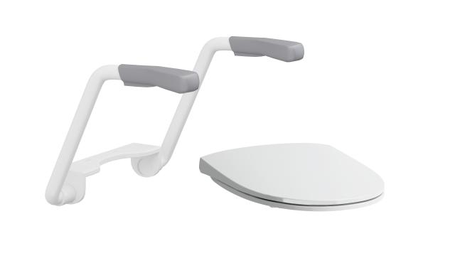 Laufen Pro-N/Kompas WC-sits m armstöd, vit