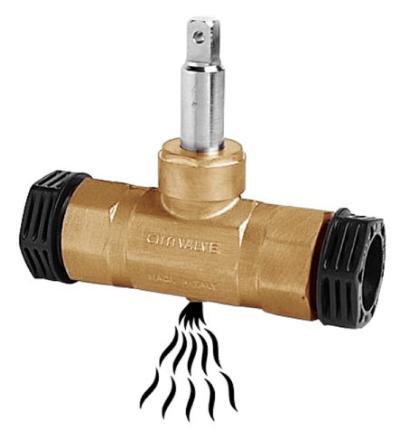 CIM 453 CR Servisventil, självdränerande 32