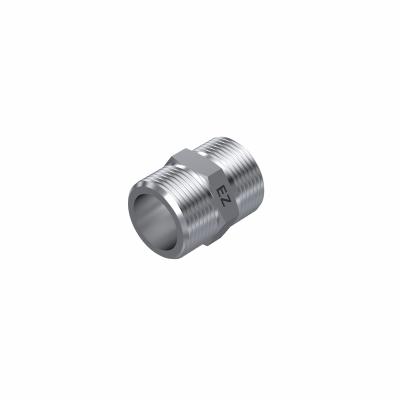 Ezze 3229X förkromad metall sexkantnippel 10