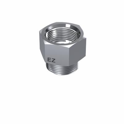 Ezze 3237X förkromad metall nippel 15 inv. x utv.g.
