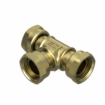 Ezze metall T-rör R20 inv x inv x inv.g.