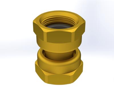 Ezze metall rak koppling R20 inv. x inv.g.