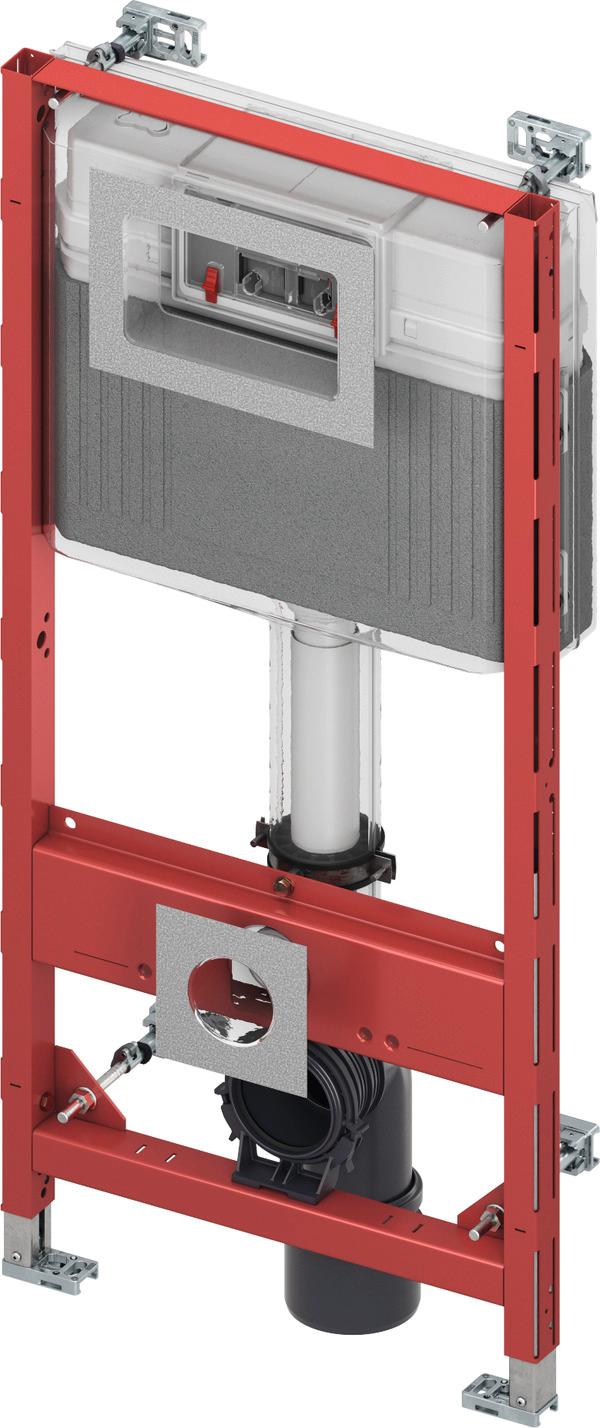 Tece Profil WC inbyggnadscistern H=1120 mm, Safety Bag