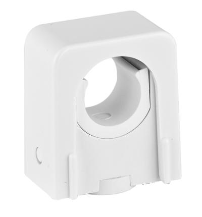 Falu Snap 14050 rörklamma enkel Mini 16/20, vit