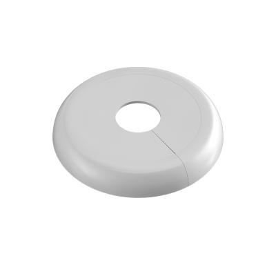 Falu vulkbricka, delbar 15-22, rund, vit