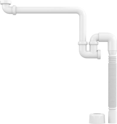 Falu 44840 kommodvattenlås 40xR40/R32, vit