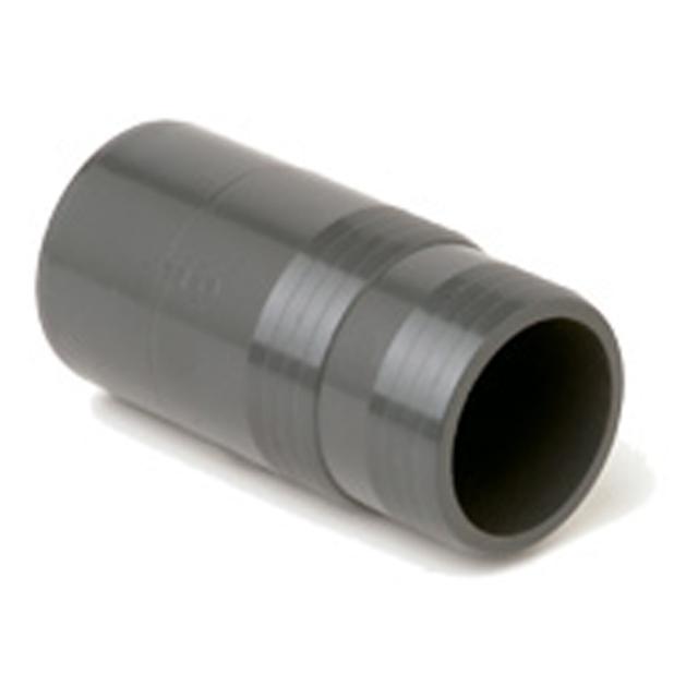 PVC kemi slangnippel 50 cyl, AIV