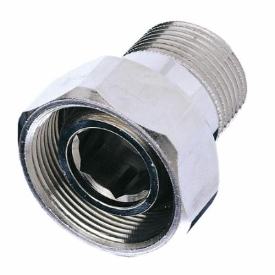 MMA rak radiatornippel & mutter 25