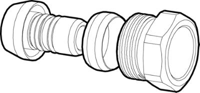 KOMBIKOPPLING PEX R15X15