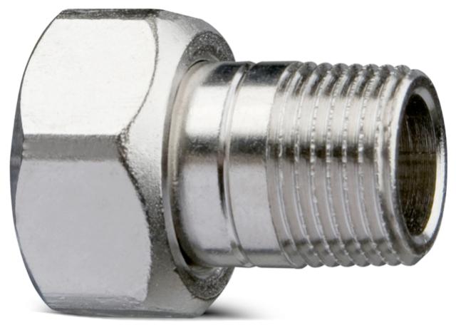 TA radiatorkoppling R20 (rak hylsa med mutter)