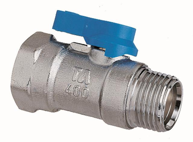 TA kulventil med vred R10 inv. x utv.g.