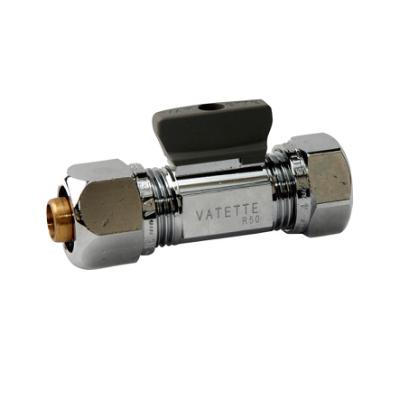 VA rak minikulventil med vred 15XCU10 