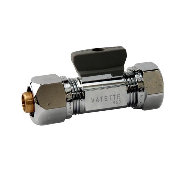 VA rak minikulventil med vred 15XCU10 