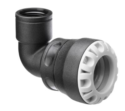 Plasson vinkel 90°, 25X G25 inv.g.