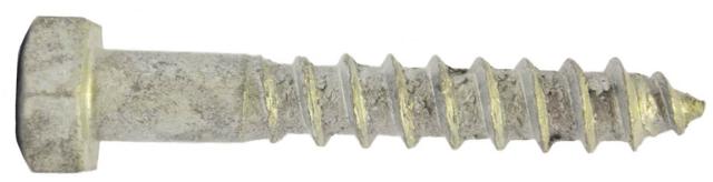 Fransk träskruv  T6S FZV 8X75