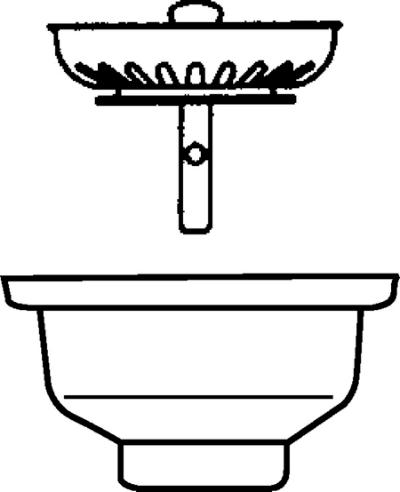 IFÖ Concert II Z8801080 korgventil